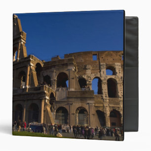 Famous Colosseum in Rome Italy Landmark Binder
