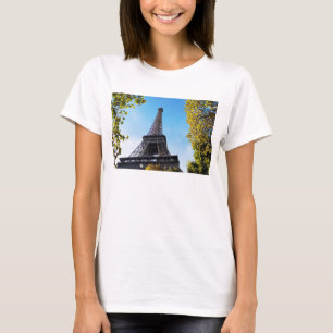 Famous Eiffel Tower in Paris, France T-Shirt
