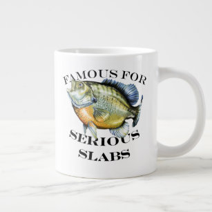 Famous For Serious Slabs Light Large Coffee Mug