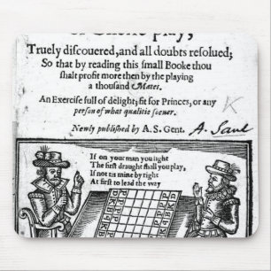 Famous Game of Chess, 1614 Mouse Pad