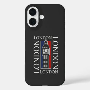 Famous Iconic Clock Tower Big Ben London England  iPhone 16 Case