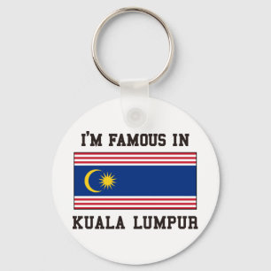Famous In Kuala Lumpur Keychain