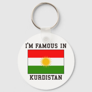Famous In Kurdistan Keychain