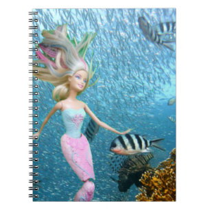 Famous Mermaid Notebook