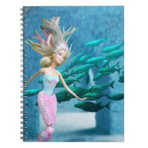 Famous Mermaid Notebook
