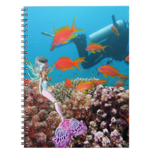 Famous Mermaid Notebook