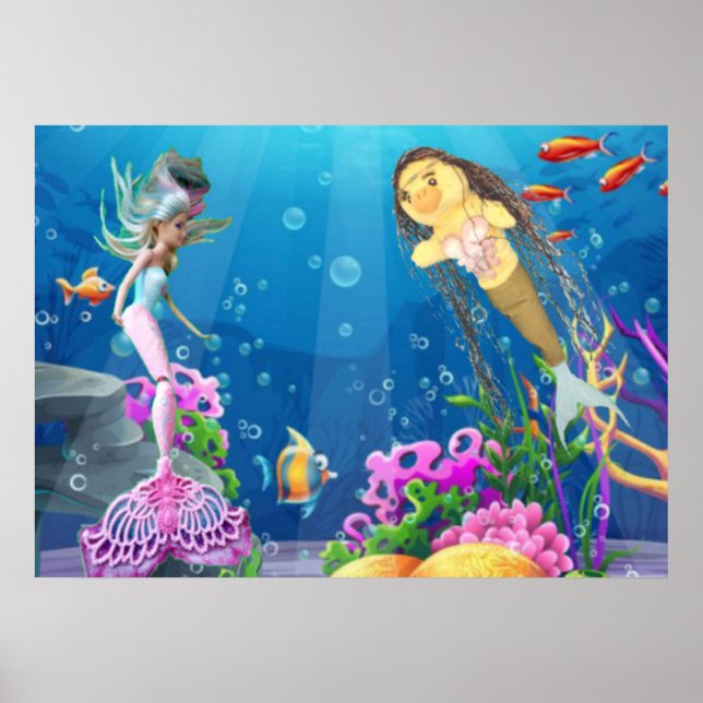 Famous Mermaid Poster (Front)
