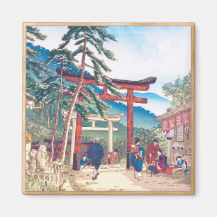 Famous Places of Kyoto - Fushimi Inari scenery Magnet