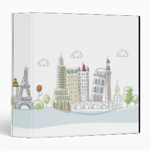 Famous Places of the World Binder
