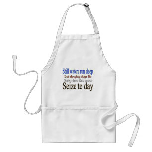 Famous Quotes Sayings Standard Apron