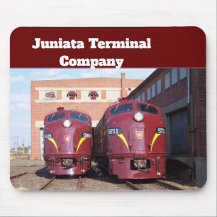 Famous restored Pennsylvania Railroad Locomotives  Mouse Pad