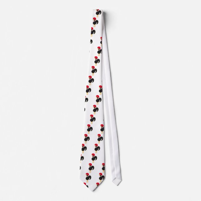 Famous Rooster of Barcelos 01 Tie (Front)