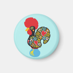 Famous Rooster of Barcelos Nr 06 Magnet
