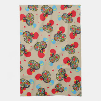 Famous Rooster of Barcelos Nr 06 Pattern Kitchen Towel