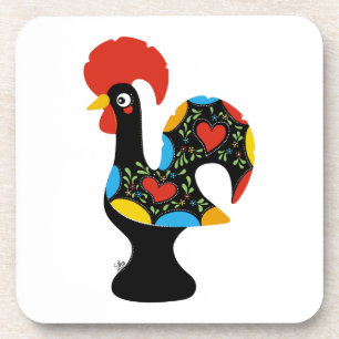 Famous Rooster of Barcelos Nr 09 Coaster