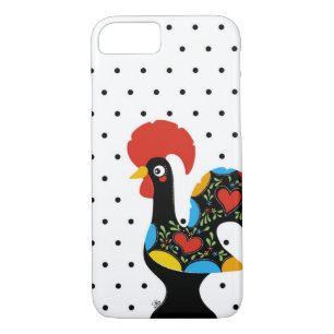 Famous Rooster of Barcelos Nr 09 - Polka Dots iPhone 8/7 Case