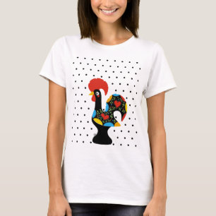 Famous Rooster of Barcelos Nr 09 - Polka Dots T-Shirt