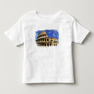 Famous ruins of the Coliseum in Rome Italy Toddler T-shirt