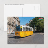 Famous Tramway two in Budapest, Hungary