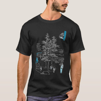 Famous Vintage Japanese Art Kanda Temple Snow Hiro T-Shirt