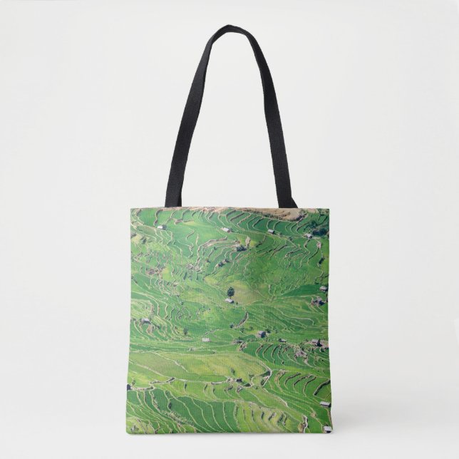 Famous yuanyang Rice Terraces - Yunnan, China Tote Bag (Front)