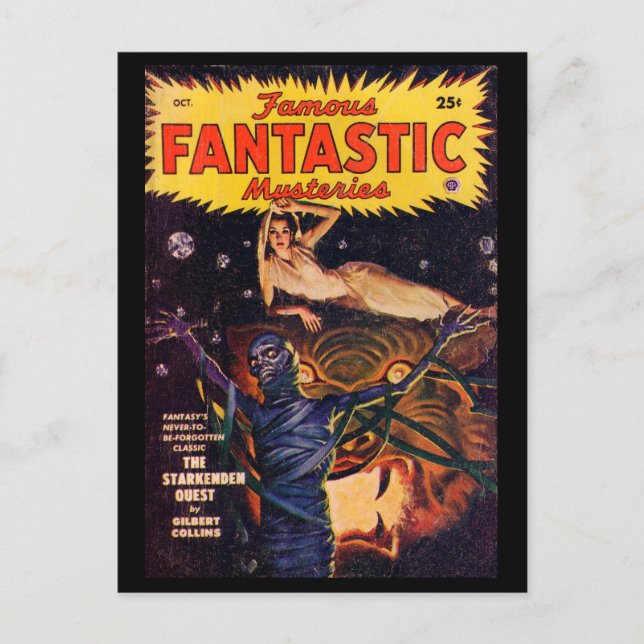 Famousfantastic12_Pulp Art Postcard (Front)