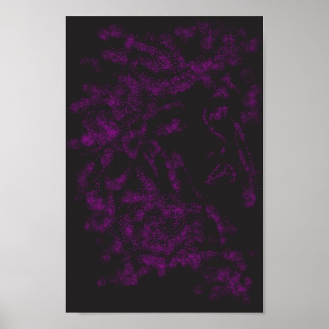 Fan art of Rosé (Dark ver.) Poster (Front)
