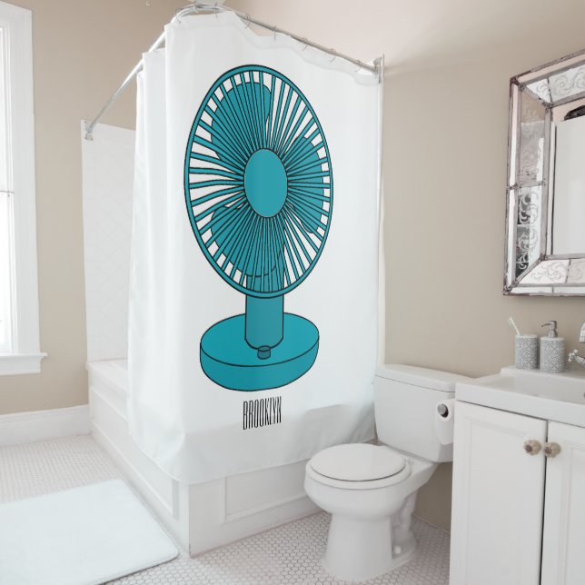 Fan cartoon illustration  (In Situ)