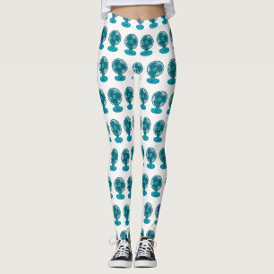 Fan cartoon illustration  leggings