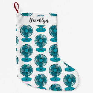 Fan cartoon illustration small christmas stocking