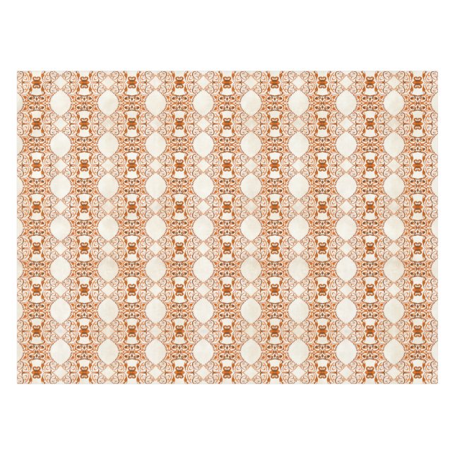 Fan Coral Ocean Beach Nautilus Conch Sea Shell Tablecloth (Front (Horizontal))