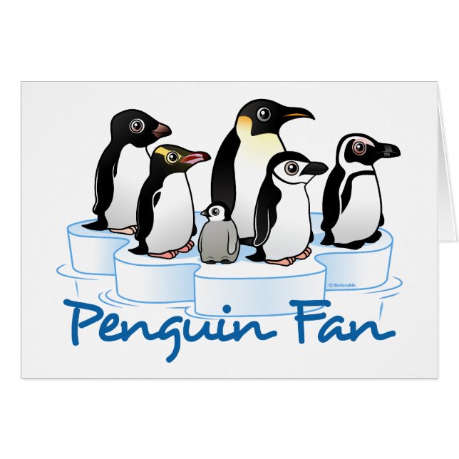 Fan de pingouin (Devant horizontal)
