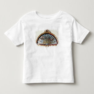Fan, decorated with a scene of a fete toddler t-shirt