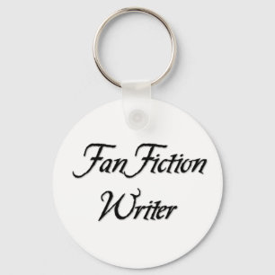 Fan Fiction Writer Keychain