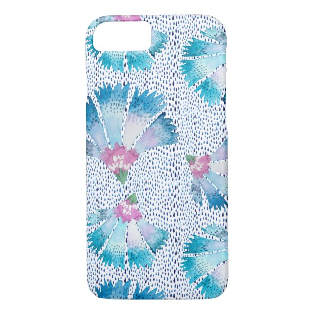 Fan Flower Toss Case-Mate iPhone Case (Back)