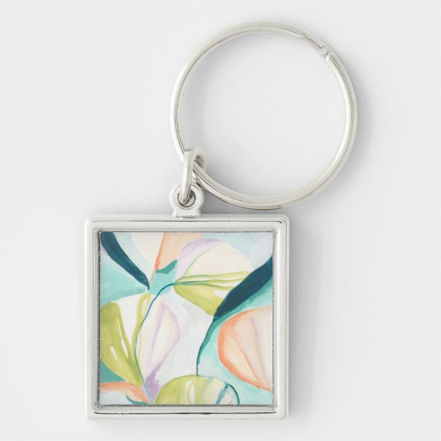 Fan Flowers IV Keychain (Front)