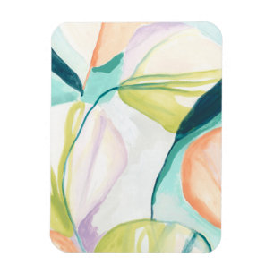 Fan Flowers IV Magnet