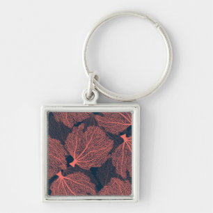Fan living colral keychain