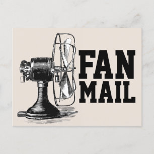 FAN MAIL Postcard