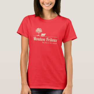 Fan of Sensitive to the cold Sheep dark Tee-shirt T-Shirt