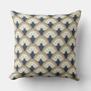 Fan Pattern Throw Pillow