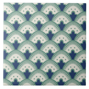 Fan Pattern Tile