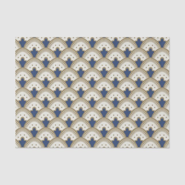 Fan Pattern Tissue Paper (Front)