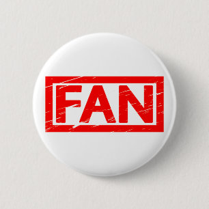 Fan Stamp 2 Inch Round Button