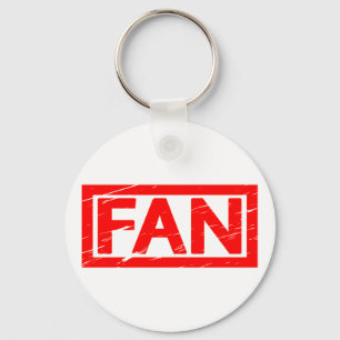 Fan Stamp Keychain