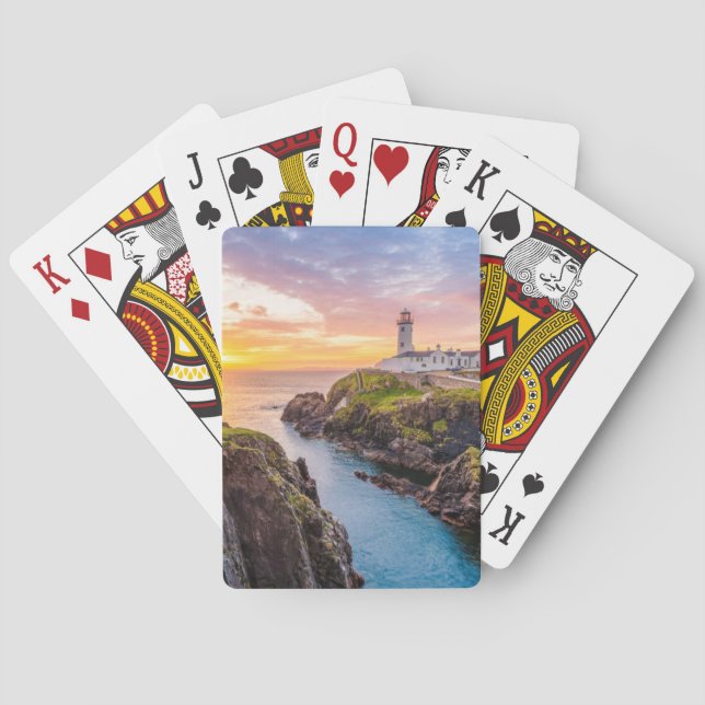 Fanad Head Lighthouse Co. | Donegal Ireland Playing Cards (Back)