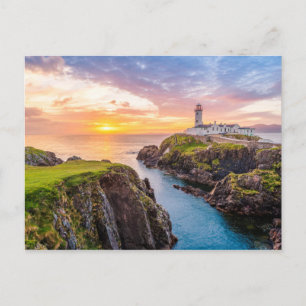Fanad Head Lighthouse Co.   Donegal Ireland Postcard