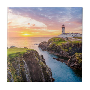 Fanad Head Lighthouse Co.   Donegal Ireland Tile