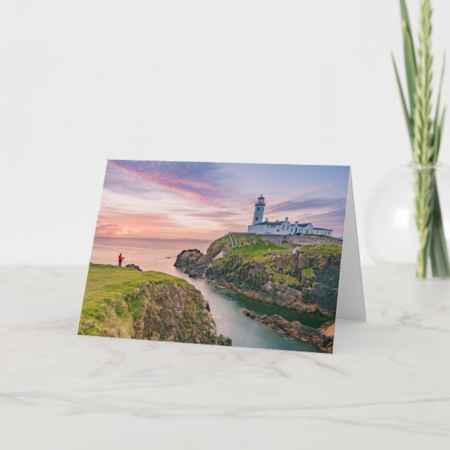 Fanad Head Lighthouse | Donegal, Ireland Card (Front)