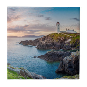 Fanad Head Lighthouse   Donegal, Ireland Tile